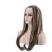 BGHJUE Brown Long Straight Synthetic Hair Wig with Blonde Highlights - Women's Daily Side Part Style - Buy Online on GoSupps.com