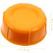 Ibasenice 20 Pack Locking Caps for Baby Bottles - Screw Lids for Breast Milk - Portable Travel Caps - Durable Food-Grade PP - 4.3x1.5cm - Orange - Buy Online on GoSupps.com