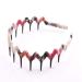 5PCS Zig Zag Wrapped Cloth Headband Hair Comb Set for Women - Buy Online on GoSupps.com
