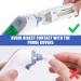 100Pcs Ear Thermometer Probe Covers Refill Caps Thermometer Covers for Various Types of Digital Thermometers Pack of 100 Pieces (Pack of 100 PCS) - Buy Online on GoSupps.com