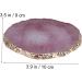  Mikinona Mikinona Cosmetic Mixing Palette Eyeshadow Palette Makeup Palette Resin Coaster Resin Tray Paint Holder Round Purple Tray Nail Frame - Buy Online on GoSupps.com