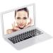 1pc Mini Laptop Style Mirror Small Mirror Mini Pocket Mirror Portable Compact Makeup Mirror Cosmetic Beauty Tool for Travel Use(White) - Buy Online on GoSupps.com