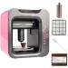 Mycusini 2.0 3D printer chocolate |Chocolate printer |Kuchendeko |edible decoration |Child -light service |Personalized chocolate (Passion Pink)