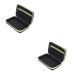 Doitool 2er-Box Razor travel case Razor flock bag suitcase for the travel razor blade travel case Eva razor Razor Razor zip holder Starting box Razor box 1PCSX2PCS Gr nx2Stk
