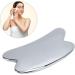Terahertz Stone Gua Sha Scraper | Lymphatic Drainage Tool for Facial Care | Reduce Wrinkles & Puffiness | Soreness & Migraine Relief - Buy Online on GoSupps.com