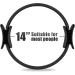RitFit Pilates Ring - 14 Inch Magic Fitness Circle for Toning Inner & Outer Thighs  Bonus Workout Guide Included BlackN - Buy Online on GoSupps.com