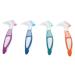 Beaupretty 8 STK toothbrush prosthesis cleaner tools for false teeth Home tools Device prosthesis brush prosthesis cleaning brush dentures clean detergent care bursts nylon bristles