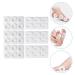 FOMIYES 6Pcs Corn Cushions & Callus Removers - Self-Adhesive Treatment Pads for Foot Care - Toe Protectors to Reduce Pain (White) - Buy Online on GoSupps.com