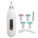 YAOGOHUA Baby Electric Nail File Drill Low Noise Mini Portable Baby Electric Nail Grinder with Night Light for Kids Adults White