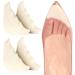 Adjustable Toe Filler Inserts 4 Pairs - Perfect Fit for Loose Shoes Half Cushion Inserts for Women s Heels & Sneakers (Black & Beige) - Enhance Comfort & Style - Buy Online on GoSupps.com