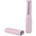 Rechargeable Mini Hair Straightener & Comb Brush | 2 in 1 Portable Design for All Hair Types - Purple - Buy Online on GoSupps.com