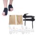 Orthopedic Thumb Brace Set - 12pcs Socks Wrap for Fasciitis, Bunion, Joint Splint - Men and Women - Black - Buy Online on GoSupps.com