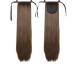 Wig Piece 18-38 Inch Straight Drawstring Ponytail Synthetic Hair Piece Pony Tail Clipped Into Hair Extension 16inches 2I30