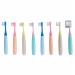 Stesa Kids Toothbrush - 8 Pack - Ultra Soft Bristles BPA Free Dust Covers Included - Boys and Girls Toddler Toothbrush - Age 3+