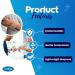 Comfort Cool D-Ring Wrist Brace - Carpal Tunnel Tendonitis Relief Arthritis Support | Soft Lightweight Immobilizer with Finger Mobility | Medium Size 6.5 to 7.5 - International Shipping Available - Buy Online on GoSupps.com