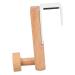 STOBAZA Back Hooks Handbag Over Umbrella Rustic Door Clothing Key Towel Hat Wood Cupboards Coats Punch Home