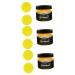 Zerodeko Natural Polishing Beeswax 3 Pcs Beeswax Wood Seasoning Wax Wood Use Wax Natural Floor Wax Wood Care Beeswax 0.04 Ounce (Pack of 1) Orangex3pcs