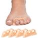 Toe separator silicone toe separator correction hallux valgus toe spreader 2 pairs