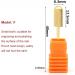 Nail Drill Bits Professional Tungsten Electric Nail Removing Cuticle Tools Kit with 2.35mm Shank for Grinding Polishing and Sanding - Buy Online on GoSupps.com