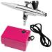 HUBEST Airbrush makeup system kit Beauty Cosmetic 3 level pressure adjustable AC01K