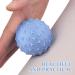 Gatuida 4-Piece Triangular Fitness & Massage Ball Set | Neck & Foot Massager Gymnastics & Yoga Balls Firm TPE Spiky Design - Buy Online on GoSupps.com