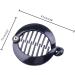 Limtula Ponytail Holder Round Banana Clip Banana Hair Clip For Women Fish Shape Hair Clip Clincher Combs Banana Hair Comb Clip Black - Buy Online on GoSupps.com