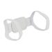 Adjustable Back Correction Belt Shoulder Invisible Elastic Shoulder Support for Hunching Posture Orthotic White L - Buy Online on GoSupps.com