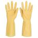 ESASAM Cleaning Gloves Rubber gloves rubber waterproof yellow (33cm) dishwashing rubber gloves female household housework thickened labor insurance wear-resistant beef tendon beef tendon latex