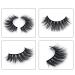 3D Faux Mink Handmade False Eyelashes - Dramatic Crossed Cluster - 5 Pairs - Buy Online on GoSupps.com