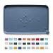 Hoki Found Waterproof Silicone Pet Feeding Mats with High Lips, Multiple Size and Colors for Dogs, Cats & Others 19 x 12 Gray
