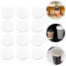 HEMOTON 500pcs Leak-proof Sealing Paper Beverage Cup Sealing Film Filters Paper Chip Crimper Leakproof Paper Pad Bottle Sealing Paper Practical Disposable Travel Bottom Pad White re-usable 13X13X0.05CM - Buy Online on GoSupps.com