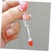 Mipcase 16 Pcs Silicone Lip Brush Set - Portable Lip Makeup Tool with Lid for Perfect Lipstick Application - Buy Online on GoSupps.com
