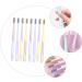 JECOMPRIS 8S Ice Cream Toothbrush Set - Small Head Brightening Rubber Household & Kids Toothbrush - Perfect for Adults & Children - Buy Online on GoSupps.com