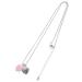 Yardenfun Double Heart Pendant Necklace Decor Necklaces A Necklace Fashion Plating Alloy