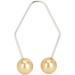 Facial Dimple Trainer Easy to Wear Muscle Exercise Alloy Piercing Dimple Maker for Daily Use for Cheeks (Champagne Gold) - Buy Online on GoSupps.com