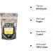 Kala Namak Rock Salt Gourmet Himalayan Black Salt Medium Grain 200g - Buy Online on GoSupps.com