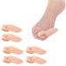 MICPANG Bunion Corrector - Gel Silicone Pads Splint for Bunion Relief - Big Toe Separator Cushion - Peach (3 Pairs) - Buy Online on GoSupps.com