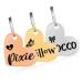 Dog Tags for Pets Engraved ID Tag Personalised Dog Name Tags Customised Cat Tags Deep Laser Engraving Free Engraved on Both Sides Various Design Options (Heart)