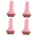 Gleavi 4 pieces massage roller facial tools Practical body massage devices Hand massager Hand Massage device Massage devices made of steel pearl back massage devices handy scroll wheel