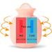 CHDN Rubber Hot Water Bottle Pain Relief with Faux Fur Cover - Cat Design - Buy Online on GoSupps.com