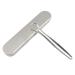 Tongue cleaner tongue scraper made of surgical stainless steel stainless recommended by dentists prevents bad breath 14.7x2.3cm 1 piece