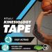 Heali Precut Kinesiology Tape Infused with Magnesium & Menthol - Roll - 20 Strips - 2" x 10" (5cm x 25cm) - Synthetic Silk Latex Free Strong Adhesive to Last 4-7 Days -Splatter Paint Design - Buy Online on GoSupps.com
