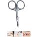 Professional Mini Eyebrow Scissors | Stainless Steel Grooming Tool for Women and Men | Curved Blade for Precision | Nose, Beard, and Moustache Trimmer | Upgraded Version - Buy Online on GoSupps.com