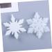 Tofficu Pendant Mold Clear Resin Epoxy Silicone Snowflake Molds Transparent Silicone Mould 3d Decorations - Buy Online on GoSupps.com