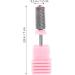 FOMIYES Hair Oil Head Gel Grinding Nail Drill Bit Metal Nail Drill Bit Manicure Drill Bit Cuticle Remover Nail Drill Bit Red Silver Hair Beads - Buy Online on GoSupps.com