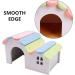Wooden Hamster House Hamster Sleeping Bed Hamster Hideout for Home Store Shop - Buy Online on GoSupps.com