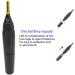 Xspeedonline Unisex Electric Hair Trimmer - Ear Nose Eyebrow Beard & Lip Hair Remover Clipper for Men & Women | International Shipping Available - Buy Online on GoSupps.com