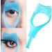 2 pcs plastic three in one makeup eyelash tool upper and lower eyelash mascara applicator applicator guide assistant eyelash comb quick makeup template.(Red+Blue) - Buy Online on GoSupps.com
