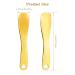 Sibba 6x Metal Mini Spoon Spatula Set - Cosmetics Applicator for Face Masks Creams & Beauty - 2 Gold 2 Silver & 2 Rose Gold - Buy Online on GoSupps.com