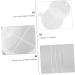 Operitacx 6pcs box Jewelry Container Diy Storage Molds Epoxy White Mold Casting for Pretty Useful Manual White 10.8X10.8CM - Buy Online on GoSupps.com